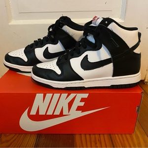 Nike High Top Panda Dunks